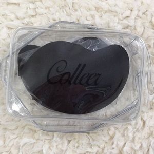 Adhesive strapless bra